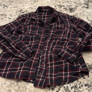 Full Tilt Red and Navy Flannel